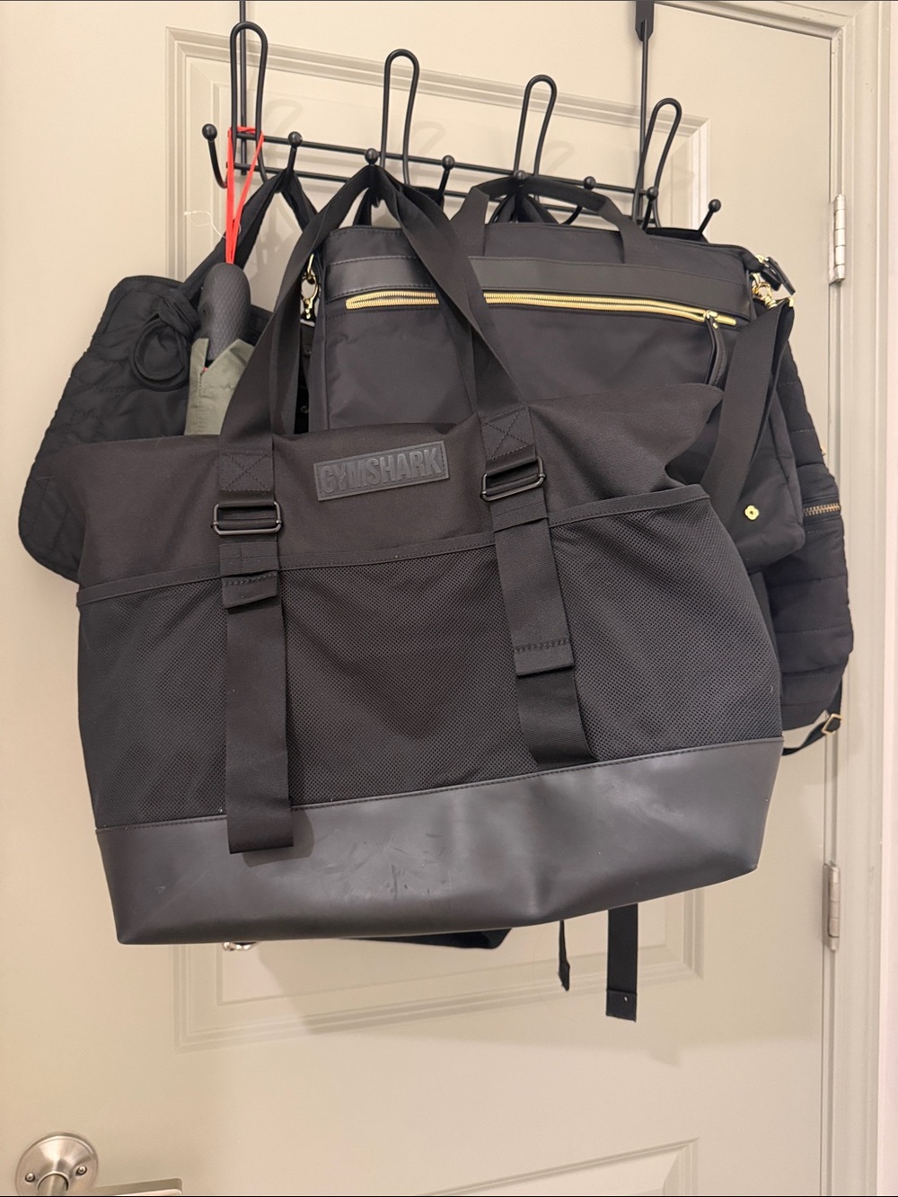 Gymshark Black Tote Bag